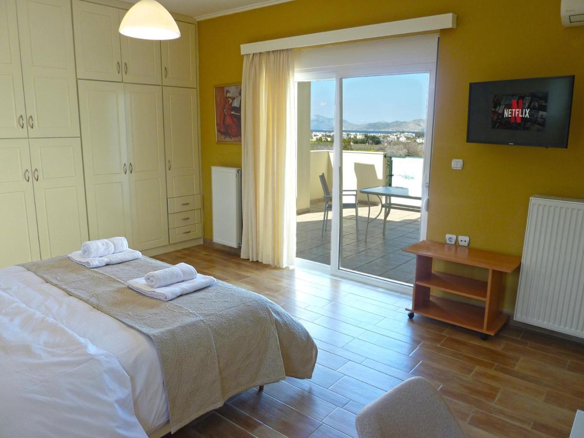 Panoramic Sea View Villa 4 Min To Beach Tigaki Extérieur photo