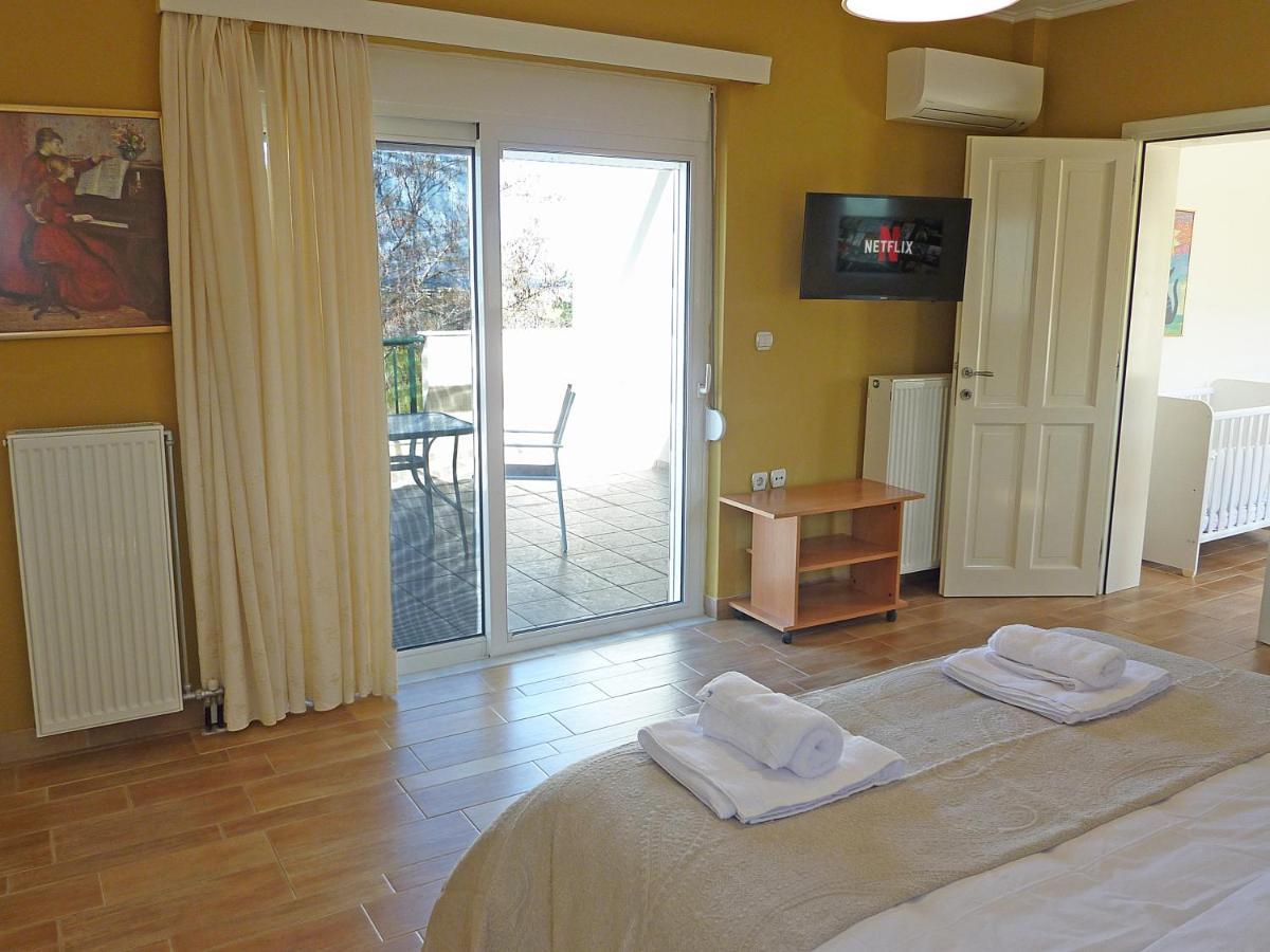 Panoramic Sea View Villa 4 Min To Beach Tigaki Extérieur photo
